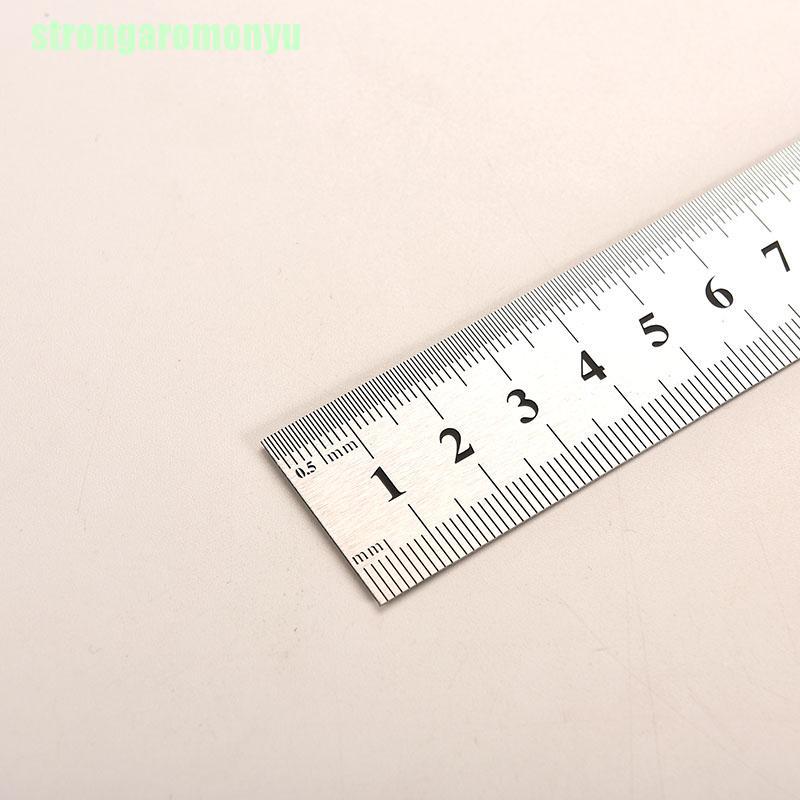 Thước Đo Hai Mặt 30cm Bằng Thép Không Gỉ