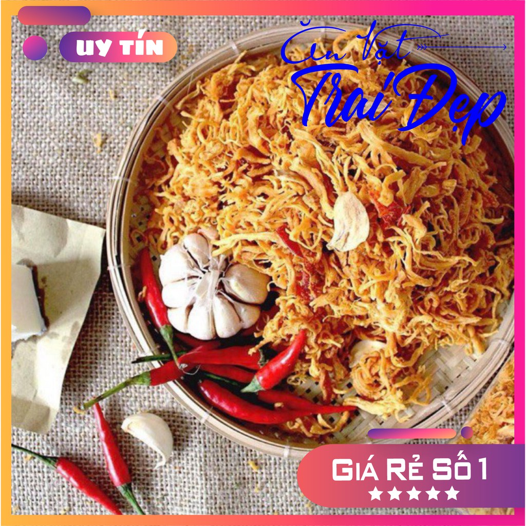 Khô Gà Lá Chanh / Bơ Tỏi Trai Đẹp 300G