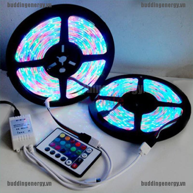 Dây Đèn LED 5m 3528 SMD RGB Kèm Điều Khiển 24 Nút