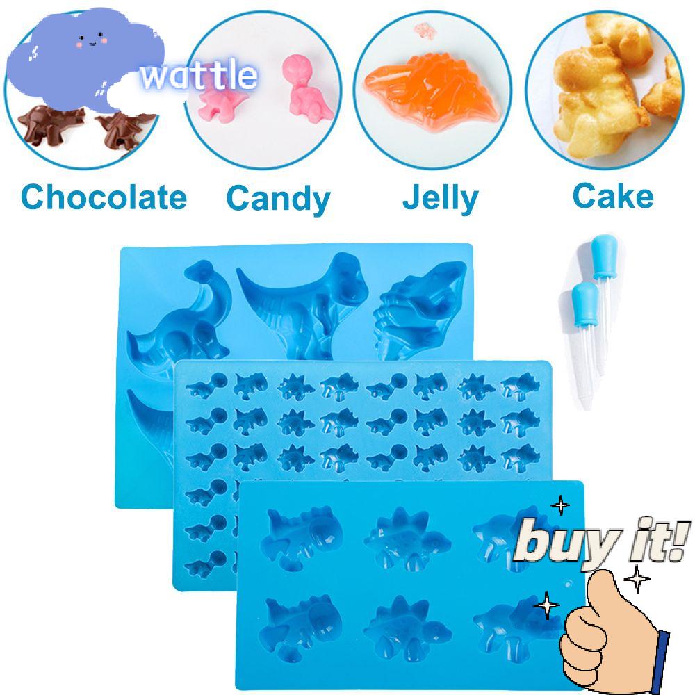 Khuôn Silicone Tạo Hình Khủng Long Trang Trí Bánh