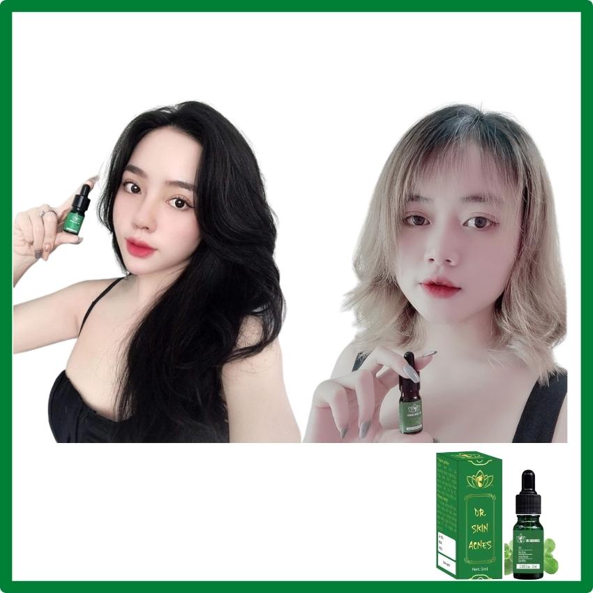 Dr Skinacnes 2 hộp serum sạch bay mụn mờ thâm sẹo thu nhỏ lỗ chân lông dưỡng da làm đẹp da sạch mụn