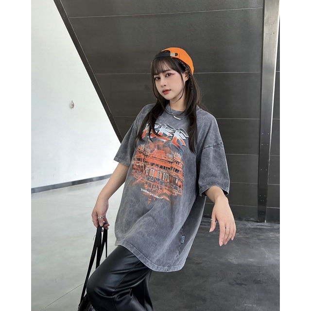 LOCAL BRAND REE - ÁO THUN THE MERIDIAN GATE WASH