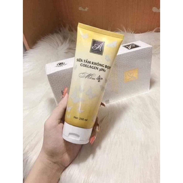 [Sẵn] Sữa Tắm Không Bọt Collagen 3in1 | BigBuy360 - bigbuy360.vn