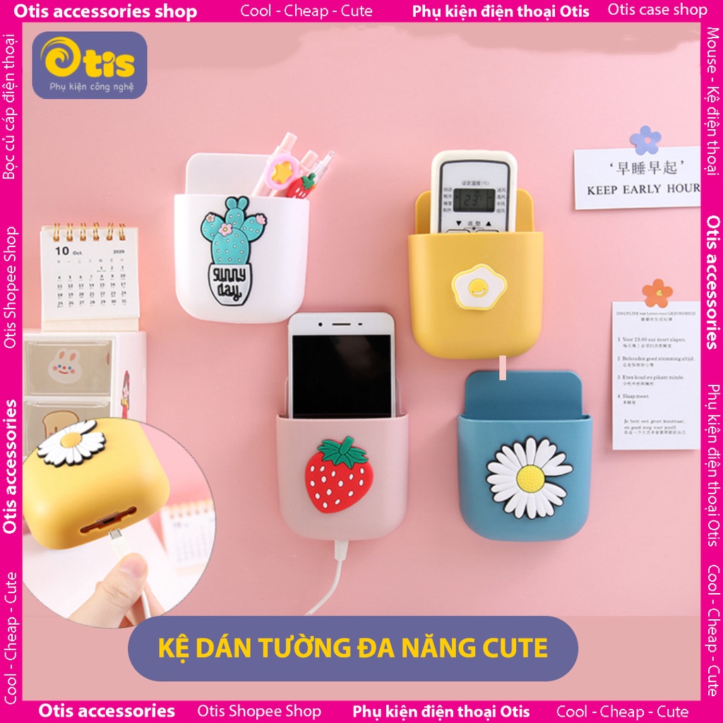 Hộp Lưu Trữ Treo Tường, Bàn Học, Bàn Trang Điểm, Đựng Remote Sáng Tạo Phim Hoạt Hình Nhựa Giá Rẻ - Otis Shop