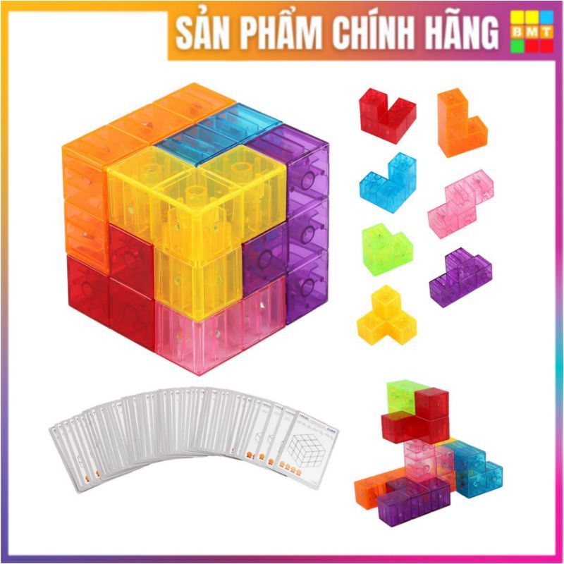 Rubik Magnetic Blocks, Đồ Chơi Xếp Hình YJ Magnetic Cube Blocks,Biến Thể Thể Rubic 3x3, Đồ Chơi Thông Minh Cho Trẻ Em