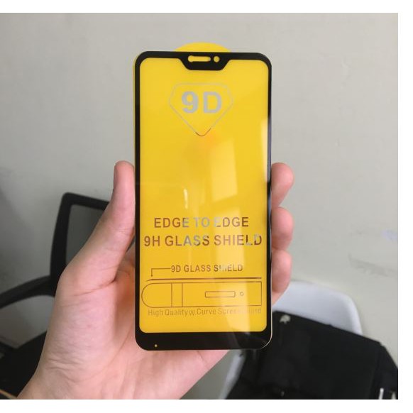 KÍNH CƯỜNG LỰC 9D XIAOMI REDMI 6 PRO KÍNH FULL MÀN 9D CAO CẤP