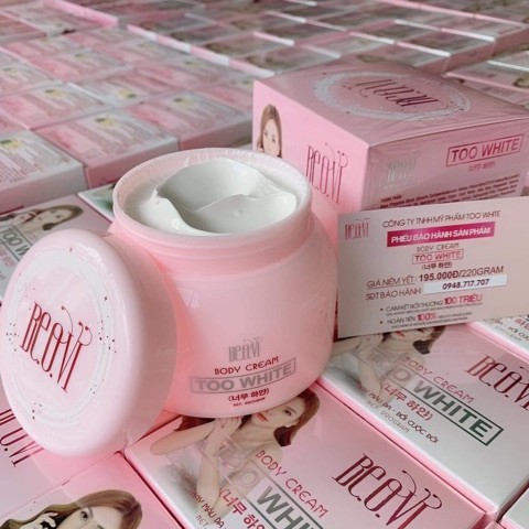 Body Too White Beovi 220g