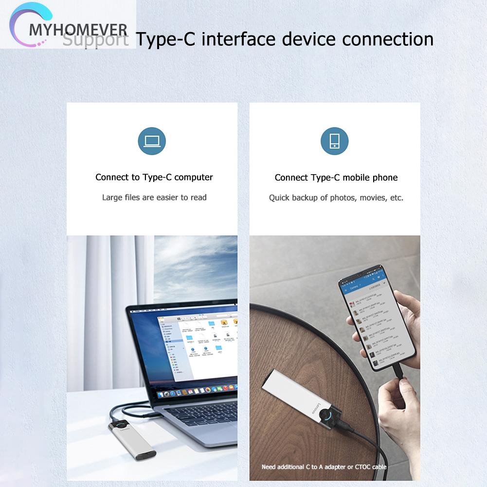 Ổ Cứng Ssd Lenovo M-02 M.2 Nvme B Key To Usb 3.1 Gen 2 Type C | BigBuy360 - bigbuy360.vn