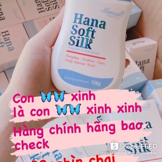 Dung Dịch Vệ Sinh Phụ Nữ Hana Soft Silk