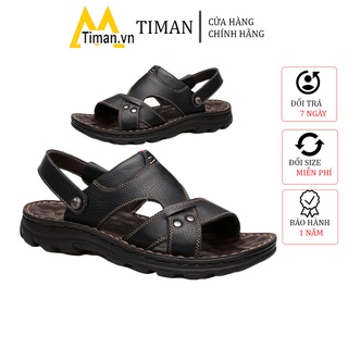 Dép Sandal Da Nam M Timan.vn SD08