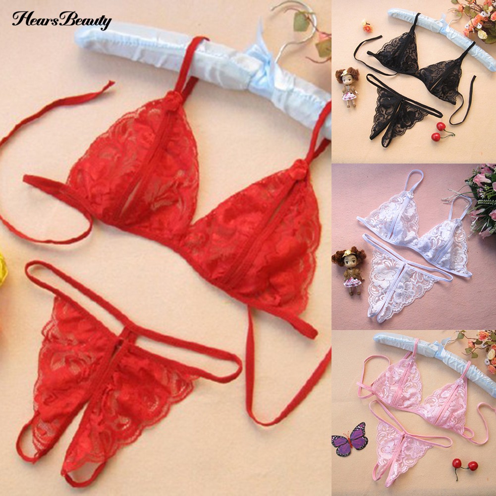 Set Đồ Lót Ren Gợi Cảm Dành Cho Nữ | BigBuy360 - bigbuy360.vn