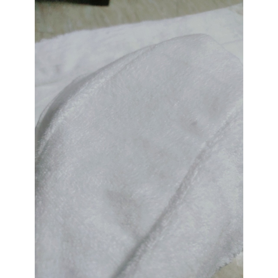 1kg khăn trắng, khăn  lau đa năng ghép miếng siêu thấm hút, không ra bông không phai màu, độ bền cao