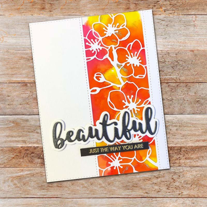 Bộ 3 Khuôn Cắt Giấy Hình Hoa Tinh Tế