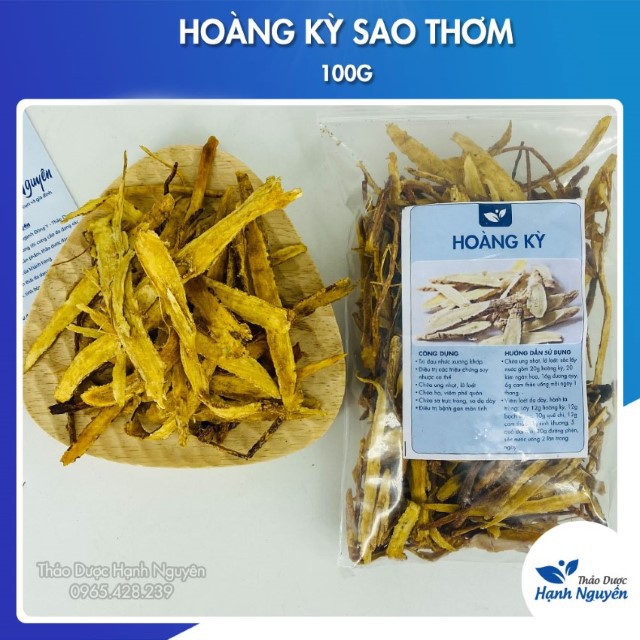 Hoàng Kỳ 100g (Đã Sao Thơm)