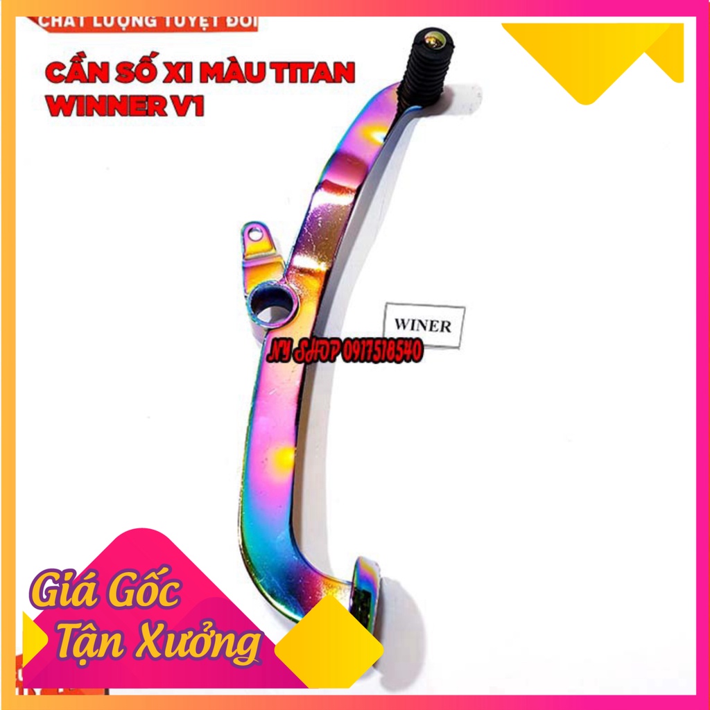 CẦN SỐ 2 CHIỀU XI TITAN 7 MÀU EXCITER 135, EX 150, WINNER V1, WAVE A 2014 - 2019 , SIRIUS , DREAM II / WAVE NHỎ  (Ả