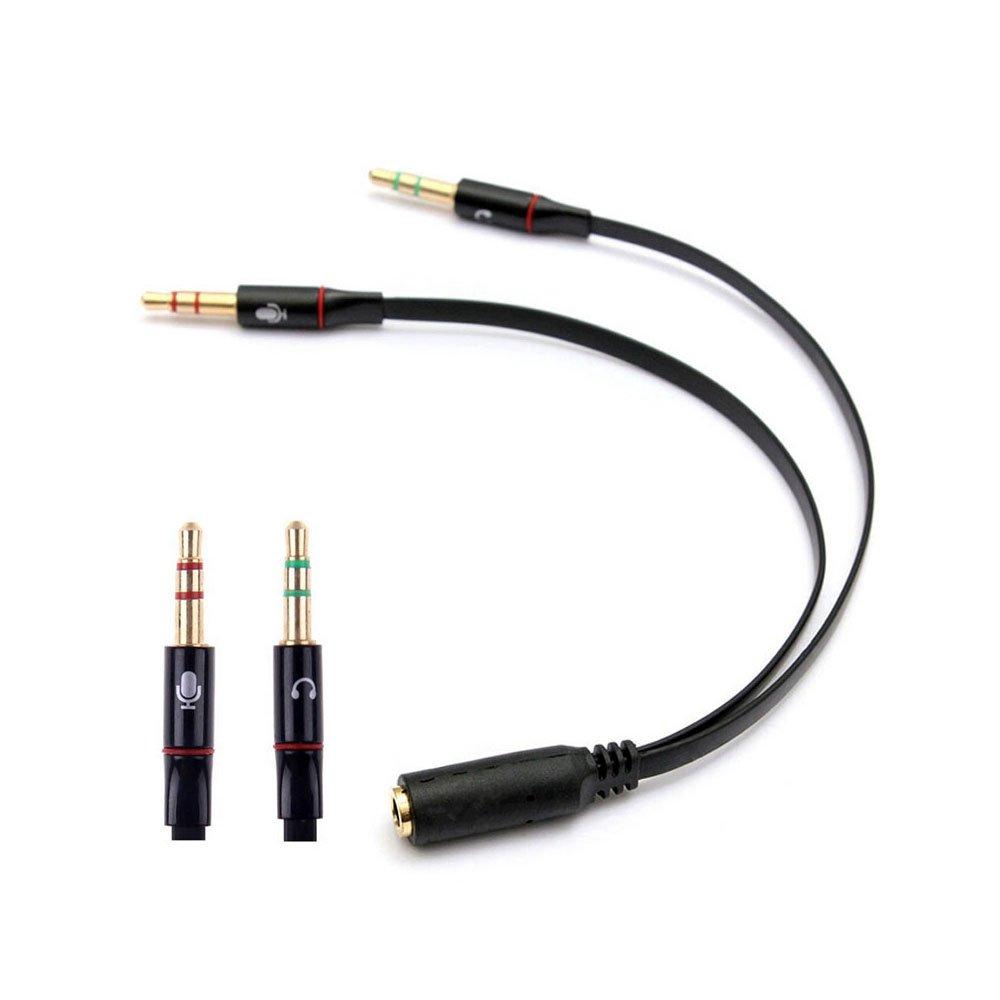 Cáp gộp Audio và Micro 3.5mm