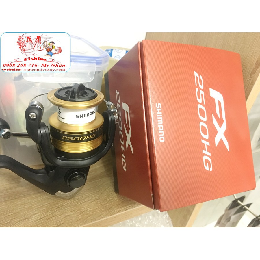 Máy câu Shimano FX 1000 2000 2500 3000 năm 2019