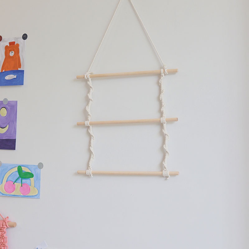 Giá treo băng đô scrunchies kẹp tóc THINGS kệ móc dây để phụ kiện bờm cài tóc cho bé gái phong cách hàn quốc