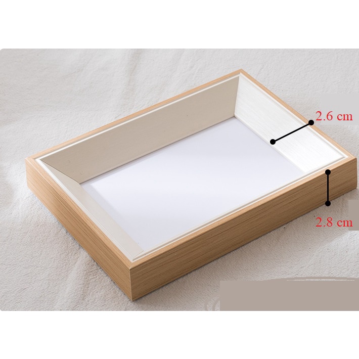Khung hình để bàn 13x18 cm khung hình treo tường gỗ
