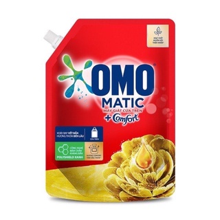 Nước Giặt Omo Matic Hương Tinh Dầu Nước Hoa 1.2kg -Máy giặt cửa trên