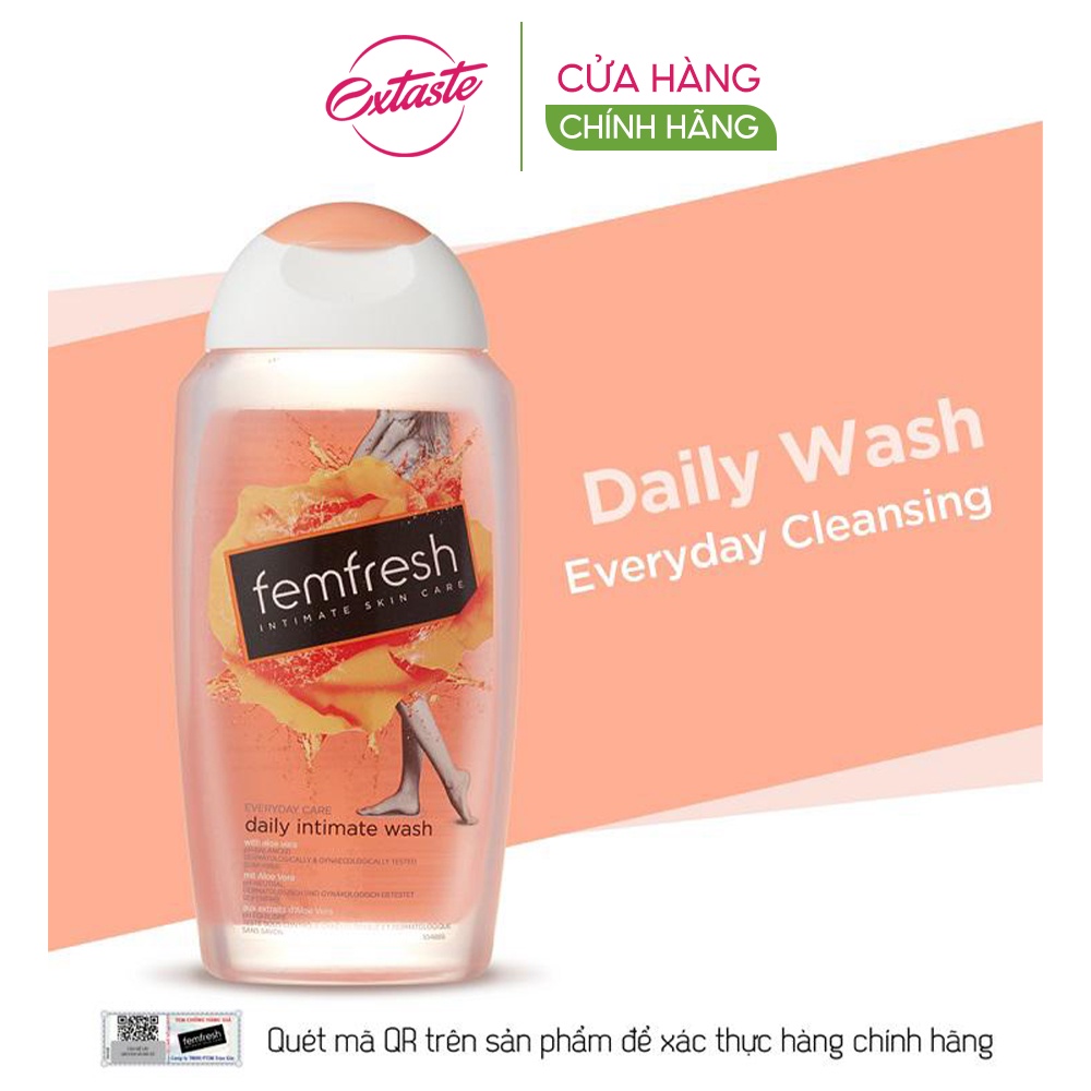 Dung dịch vệ sinh phụ nữ Femfresh Daily Intimate Wash 150/250ml cho vùng kín sạch suốt ngày dài