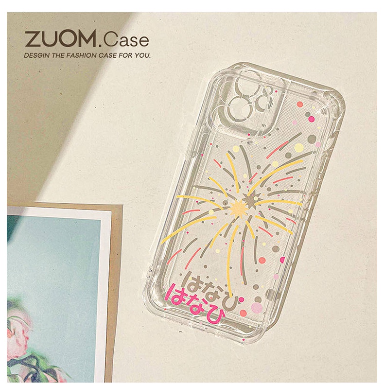 Simple Artistic Fireworks Iphone14 Apple 11 Transparent 12xr/Xs/Promax Phone Case 7/8Plus Female HtZn