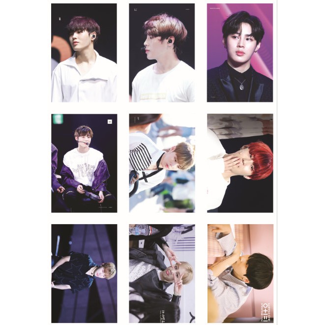 Lomo card 72 ảnh thành viên WANNA ONE - HA SUNGWOON