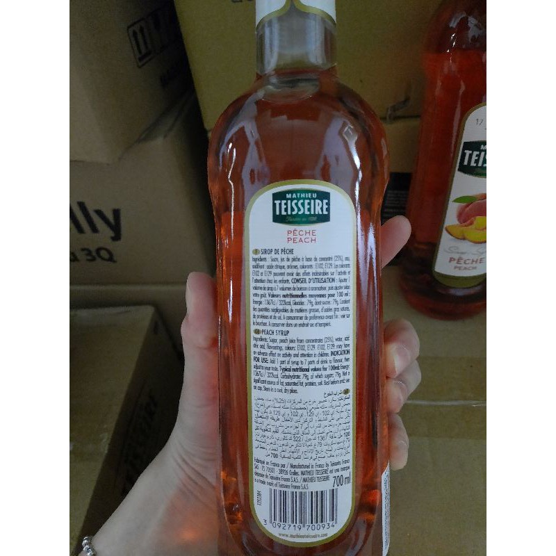[FREESHIP 50K] Siro Teisseire Đào 700ml