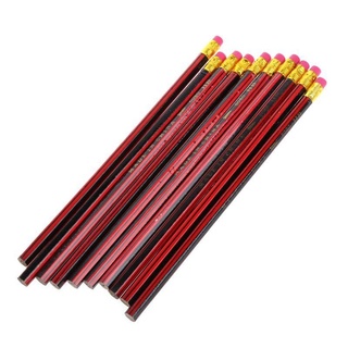 Bút chì gỗ HB sọc thân đỏ