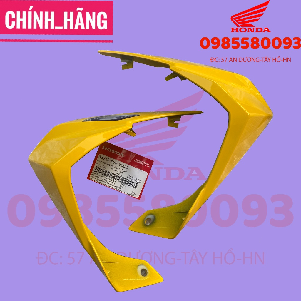Đôi tai thỏ màu đen sần xe winner