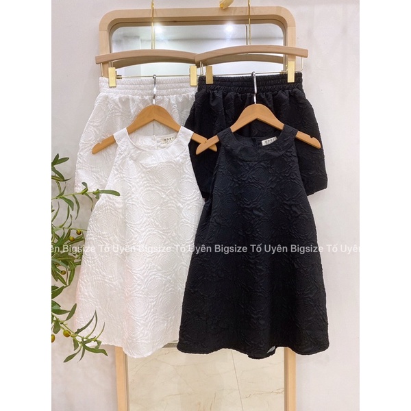 (T.U Bigsize 50-80kg) Bộ Xốp Cổ Tròn Bản To Sát Nách Loại 1 #48