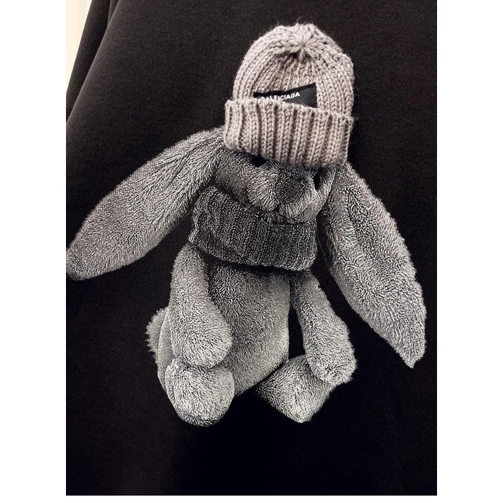 Áo Sweater Nỉ In Hình Thỏ Bông Siêu Xinh Nhiều Màu SW04