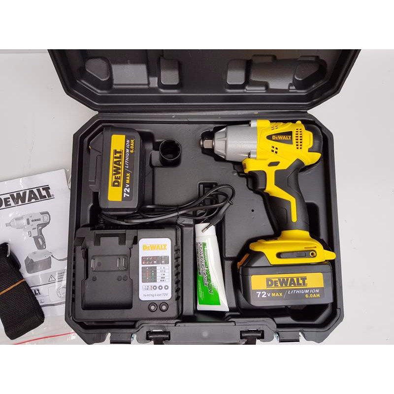 Máy siết bu lông pin DEWALT-72V - Máy vặn bu lông dùng pin DEWALT 72V