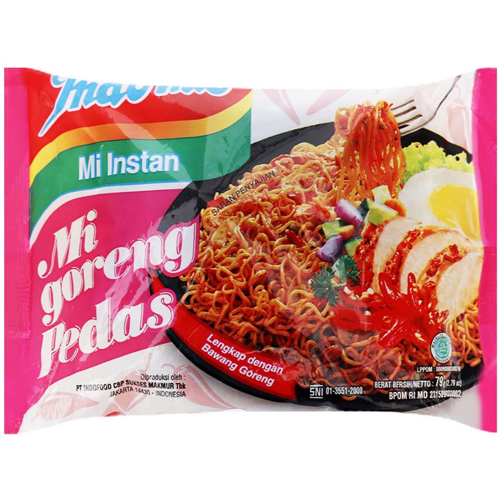 Mì xào khô indomie  I đủ 4 vị | WebRaoVat - webraovat.net.vn