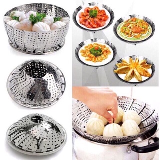 Vỉ hấp cách thuỷ gấp gọn 16cm