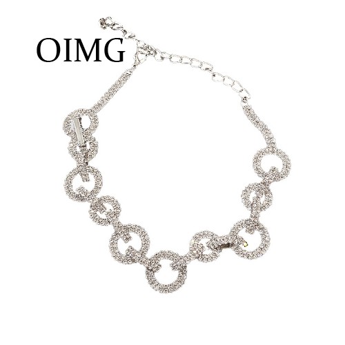 OIMG  Vòng Cổ Đính Đá Sang Trọng Trẻ Trung Hợp Thời Trang