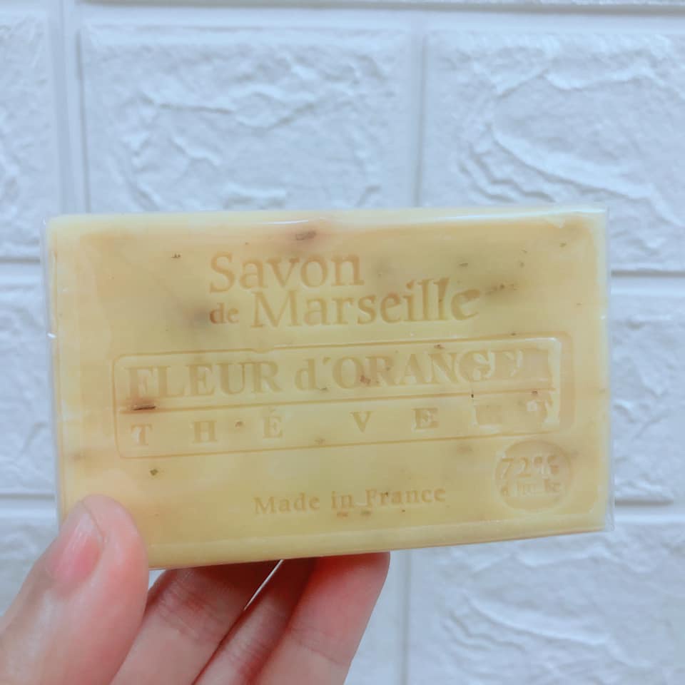 Xà bông hữu cơ thủ công Pháp SAVON DE MARSEILLE 100g