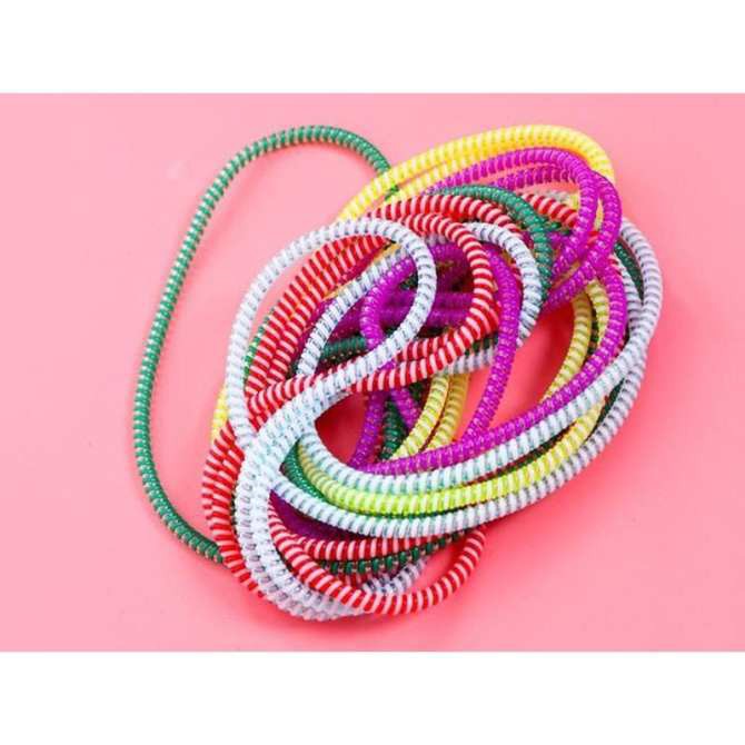 Combo 3 dây quấn cáp sạc 2 màu giá rẻ