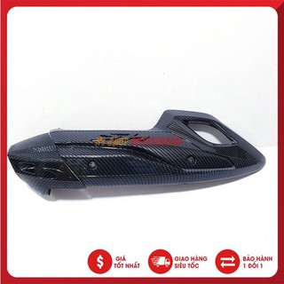 COMBO ỐP PÔ + CHỤP ĐUÔI CARBON SH 2017 - 2019 (hình thật)