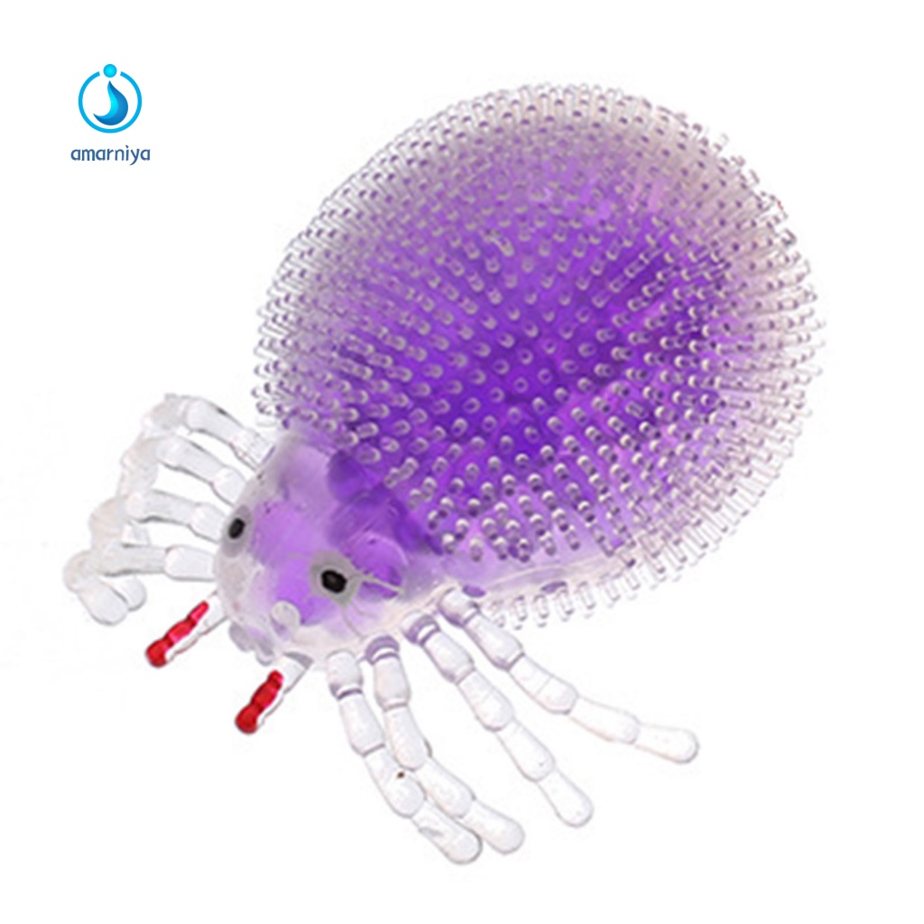 Đồ Chơi Nắn Bóp Đàn Hồi Giảm Stress Hình Sâu Bướm