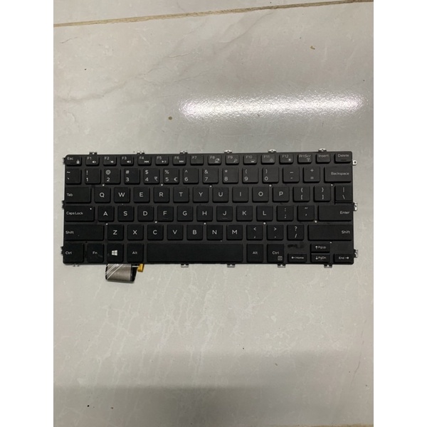 Bàn phím xác zin chưa test dell inspiron 7386 5485 5491 5591 có đèn nền