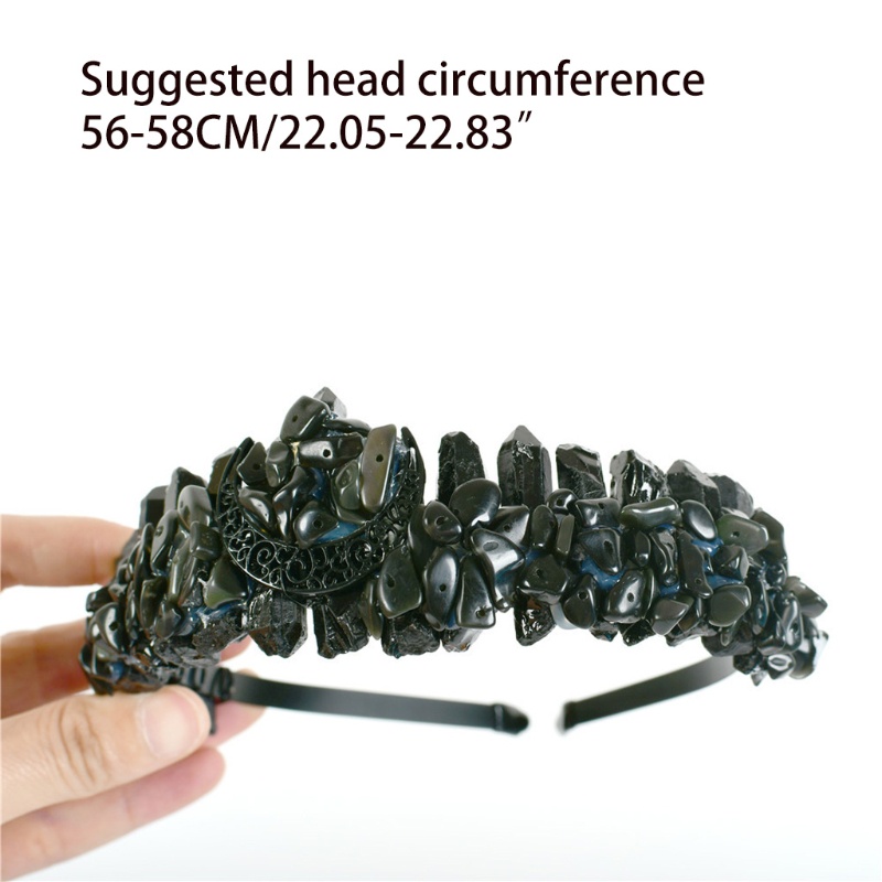 Flgo Phụ Kiện Tóc Hình Vương Miện Đính Pha Lê Lấp Lánh Sang Trọng