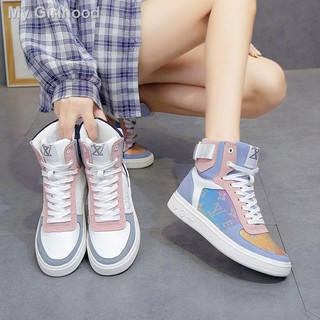 Giày thể thao cho nữ cổ cao phong cách thời trang 2020