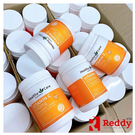 Viên Ngậm Healthy Care Vitamin C 500g 500 Vien - Úc///2024