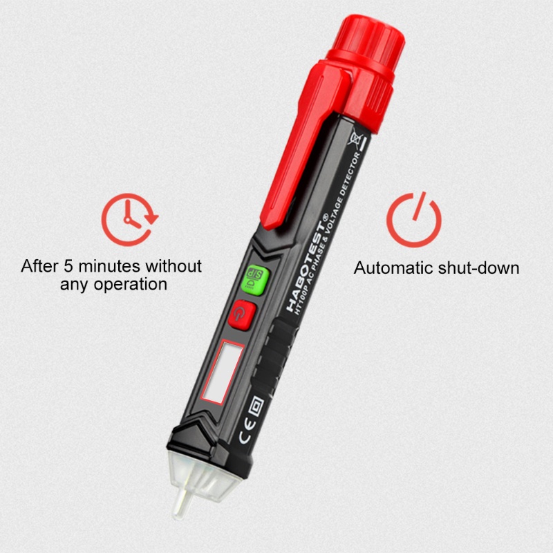 Bút Thử Điện Không Tiếp Xúc Có Đèn LED Chuyên Dụng Cho Gia Đình