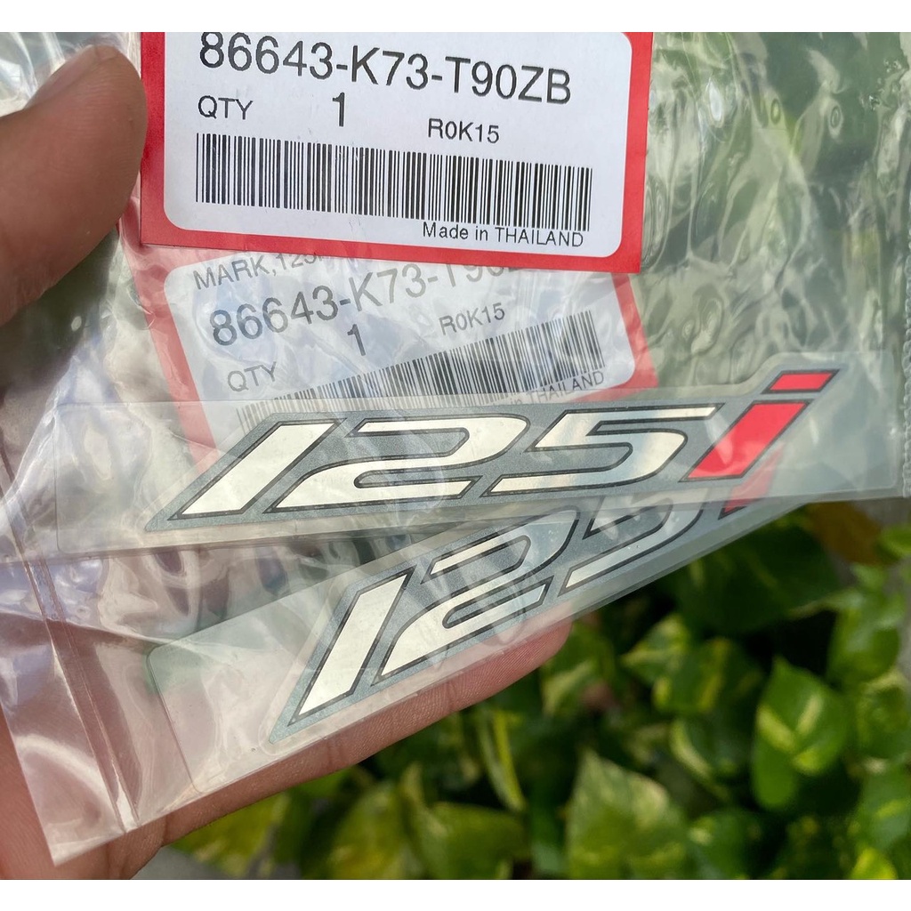 Tem Wave 125i, Tem 125i Wave cho Future Led Honda Thailand đồ chơi Future 125i