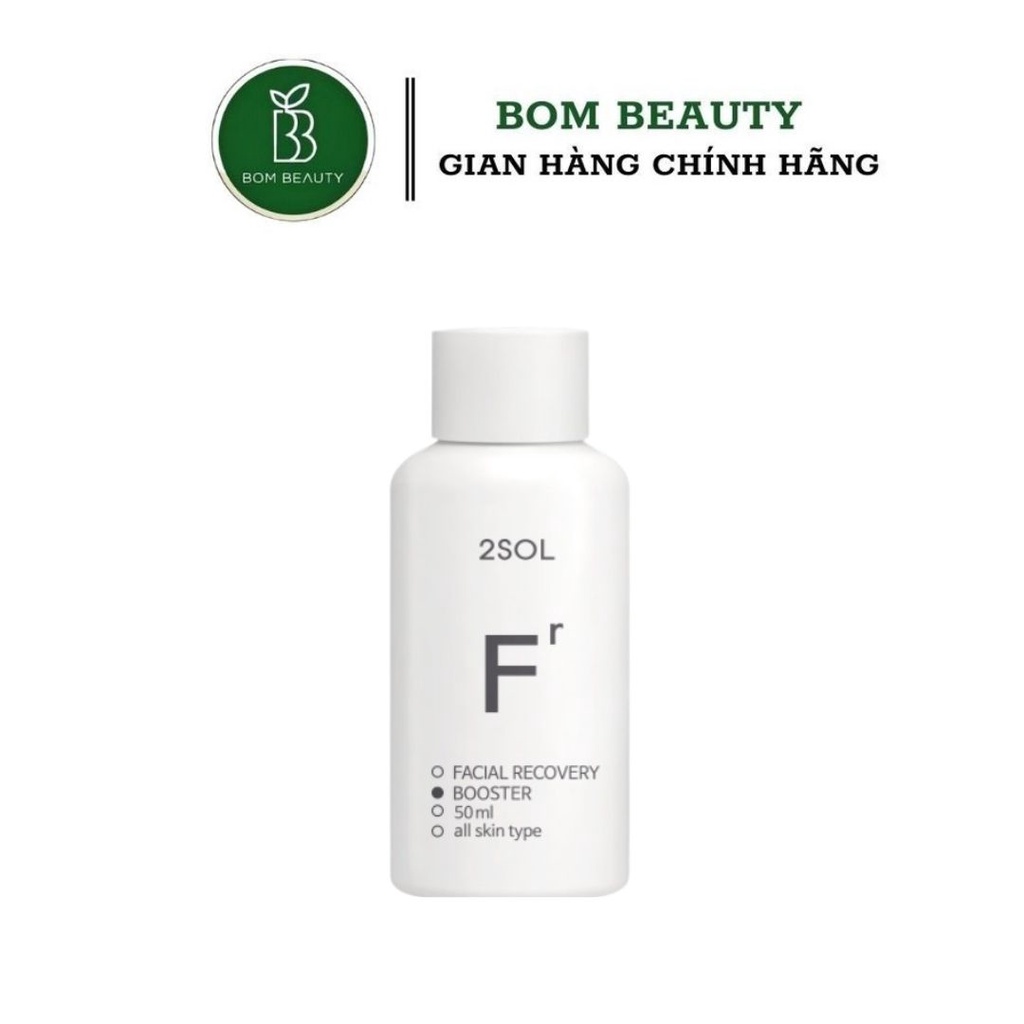 Tinh chất Bosster hồi phục chuyên sâu, giảm m ụ n giảm thâm 2sol Facial Recovery Booster