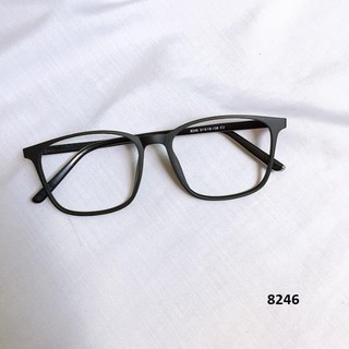 Gọng Kính Cận/0 độ Vuông Nhựa Dẻo Hàn Quốc 8246