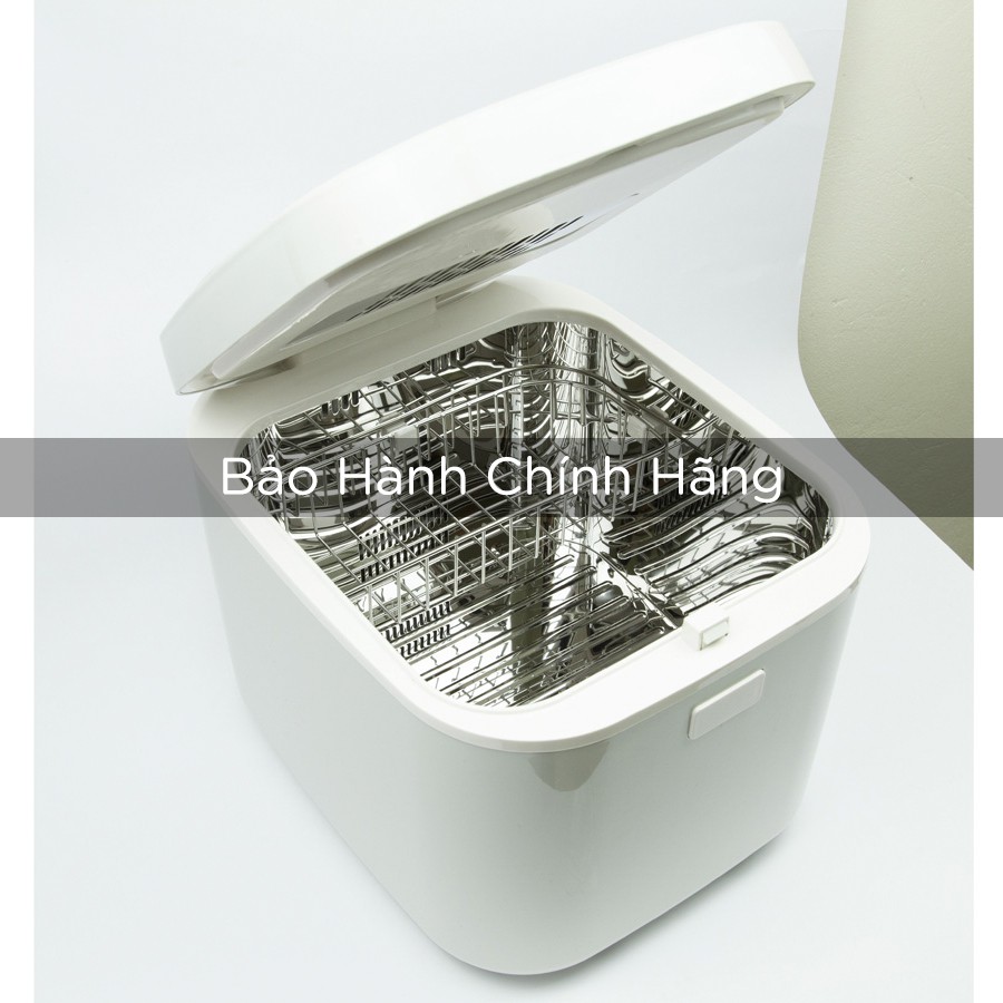 [Hàng chính hãng bảo hành 12 tháng] Máy tiệt trùng sấy khô bình sữa bằng tia UV cho bé Moaz Bebe MB019