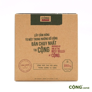 Cà phê Bạc xỉu hoà tan C+ - Cộng Cà Phê